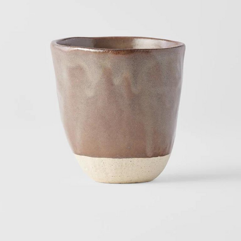 Lopsided Glazed Mug - Kinoko Mushroom Grey - 275 ml