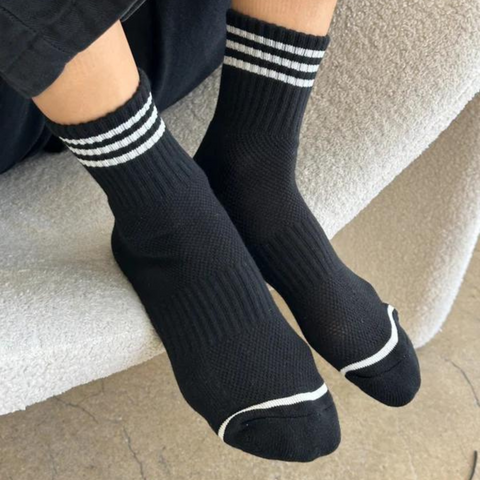 Girlfriend Socks - Black