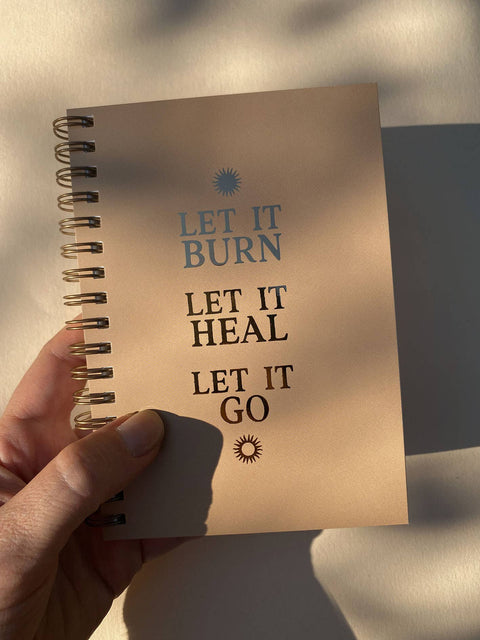 GIFT SET - LET IT BURN. LET IT HEAL. LET IT GO. - GIFT BAG