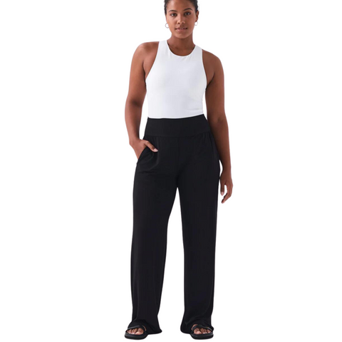 Nomad Modal Wide Leg Pant - Black