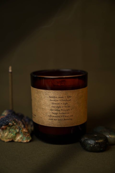 All Chakra Meditation Pure Essential Oil Candles: Root / Small